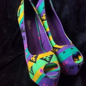 Multi Color Heels